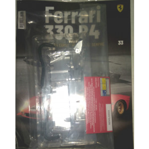 Ferrari 330 P4 - Data di uscita: n. 33 - 13/04/2024 Piastra anteriore, parafango ruota anteriore destra, parti condotto aspirazione