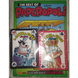 Disney Mix - The best of Paperopoli - n. 34 aprile 2024 + due mazzi carte d'Autore