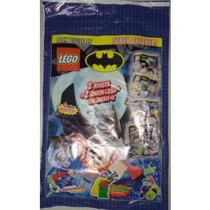 PACK ufficiale LEGO BATMAN - 2 riviste + 4 poster + 2 giochi Lego