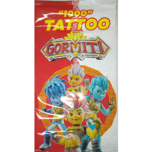 Busta 1000 Tattoo GORMITI - anni 3+