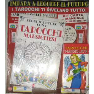 Guida pratica ai TAROCCHI + mazzo carte professionali  Tarocchi Marsigliesi