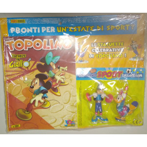 Topolino - n. 352 - 17 luglio 2024 + Topolino Sport Collection 2 Sytatuette 3D