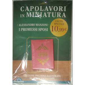 Capolavori in miniatura - n. 40 - I promessi sposi - Alessandro Manzoni - 27/07/2024