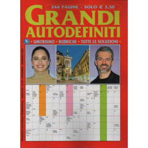 Abbonamento Grandi Autodefiniti (cartaceo  trimestrale)