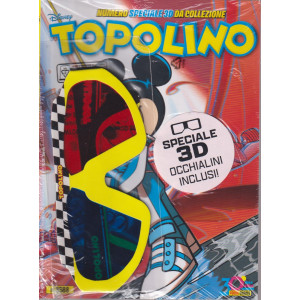 Topolino - n. 3588- settimanale -28 agosto  2024 + speciale 3D occhialini inclusi!