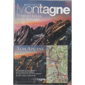 Meridiani Montagne - Viaggio sulle Alpi Apuane - n. 55 - semestrale