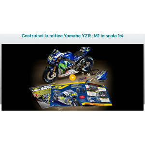 Abbonamento Collezione "Costruisci la moto di Valentino Rossi" Yamaha YZR-M1  settimanale