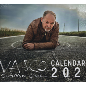 Calendario 2022 Vasco "Siamo qui" cm. 33 x 56 Aperto