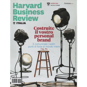 Harvard Business Review - n. 6  - giugno  2023- mensile