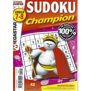 Abbonamento SUDOKU CHAMPION (cartaceo  bimestrale)