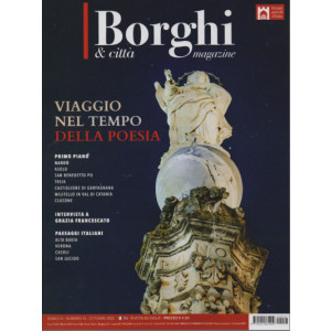 Abbonamento I BORGHI & CITTA' MAGAZINE (cartaceo  mensile)