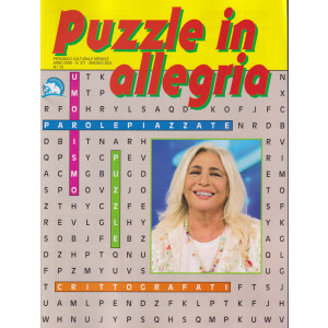 Puzzle in allegria - n. 371- mensile  -maggio     2024