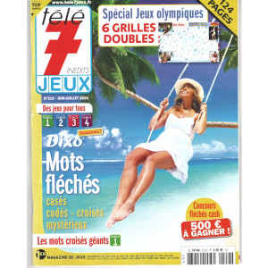 Tele 7 jeux - n. 516 -Juin/Juillet 2024 - in lingua francese