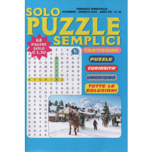 Abbonamento Solo Puzzle Semplici (cartaceo  bimestrale)