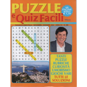 Abbonamento Puzzle e Quiz Facili (cartaceo  bimestrale)