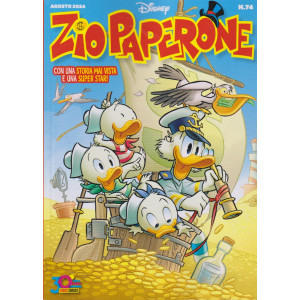 Zio Paperone - N° 78 -15 agosto      2024 - mensile