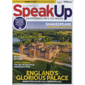 Speak Up - n. 464 - novembre        2023 - mensile - rivista + audio