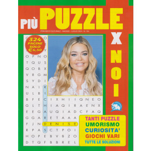 Più puzzle x noi - n. 104- maggio - luglio   2024- 324 pagine