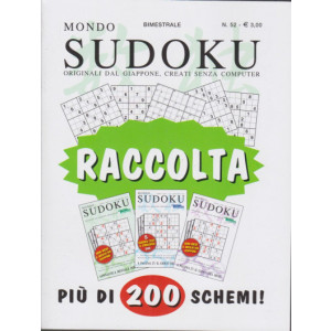 Abbonamento Raccolta Mondo Sudoku (cartaceo  bimestrale)