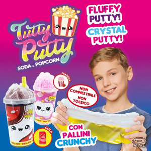Tutty putty soda & popcorn in Bicchiere by DKidz