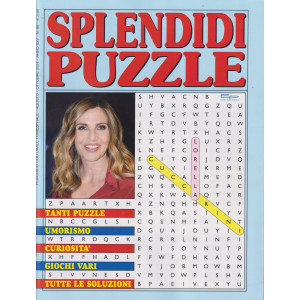 Splendidi puzzle - n. 98 -agosto - ottobre     2024 - trimestrale