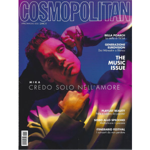 Cosmopolitan - n. 5 - maggio  2022 - mensile
