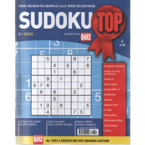 Abbonamento Sudoku Top (cartaceo  bimestrale)