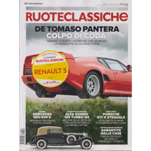 Ruoteclassiche + Renault 5 1972-1985-  n. 424 - aprile 2024 - mensile - 2 riviste