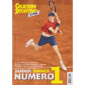 Guerin Sportivo extra- Jannik Sinner numero 1  - n. 3