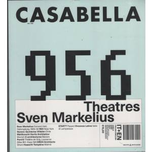 Casabella - mensile  n. 956 - aprile 2024 - italian - english