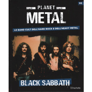 Planet Metal - Black Sabath - n. 5 - quattordicinale - 15/10/2022 - copertina rigida