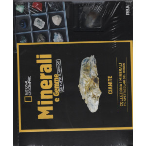Minerali e Gemme da tutto il mondo - Cianite - n.58 - 06/03/2024