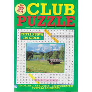 Club puzzle - n. 298 - bimestrale - maggio - luglio   2024 - 100 pagine