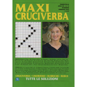 Abbonamento Maxi Cruciverba (cartaceo  trimestrale)