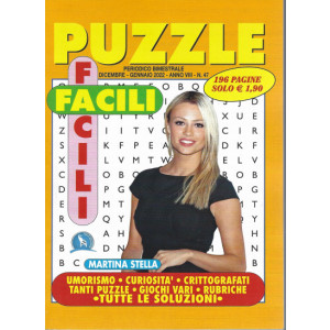 Abbonamento Puzzle Facili Facili (cartaceo  bimestrale)