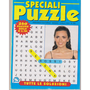 Speciali Puzzle - n. 205 -maggio - luglio  2024 - 260 pagine