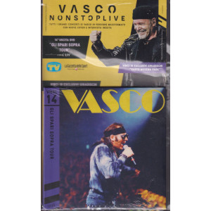 Grandi Raccolte Musicali n. 14  -Vasco nonstoplive - Gli spari sopra tour - quattordicesima uscita  -doppio cd - settembre 2021 -