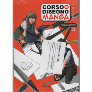 Collana CORSO Di disegno MANGA 25° uscita -Resa dei materiali - 08/08/2024 - quattordicinale