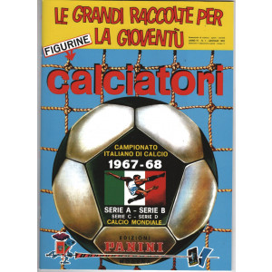 Collezione anastatica degli Album Calciatori Panini (2024) -7° uscita anno 1967/68