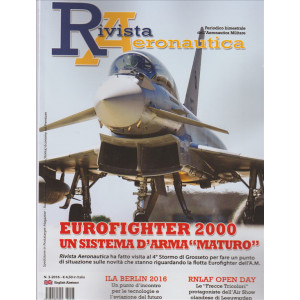 Rivista Aeronautica - bimestrale n. 3 Agosto 2016