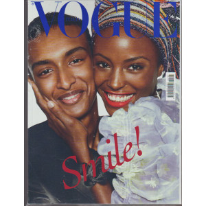 Vogue Italia - mensile n. 795 Novembre 2016"Smile!"