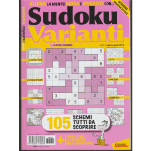 Abbonamento Sudoku Varianti (cartaceo  bimestrale)