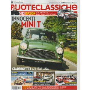 Ruote Classiche-mens. n.352 Aprile2018 Innocenti Mini T:giardinetta all'italiana
