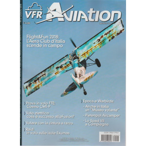 Vfr Aviation - n. 37 - luglio 2018 - mensile