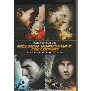 I Dvd Collection di Panorama - n. 11 - settimanale - settembre 2018  - Mission : impossible collection - con Tom Cruise - 4 film