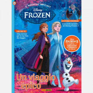 Disney Frozen - Il Magazine Ufficiale 
Uscita Nº 50                                                             del 18/02/2020                            
Periodicità: Mensile
Editore: PANINI S.p.A.  WALT DISNEY
