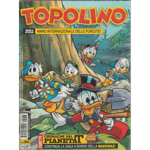 Topolino - 2011 anno internazionale delle foreste! - n.3096 - panini comics