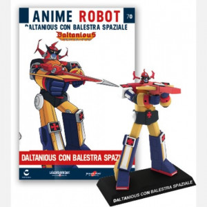Anime Robot Daltanious con balestra