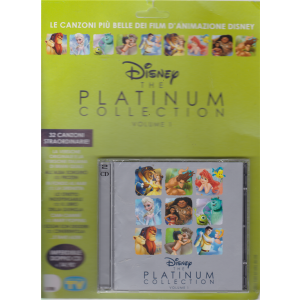 Cd Sorrisi Speciale - Disney the Platinum collection volume 1 - doppio cd - n. 9 - settimanale - 12/3/2019 - 