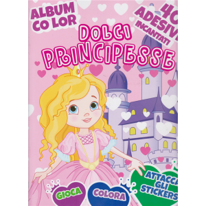 Album color Dolci principesse - n. 61 - bimestrale - 23 gennaio 2020 - 